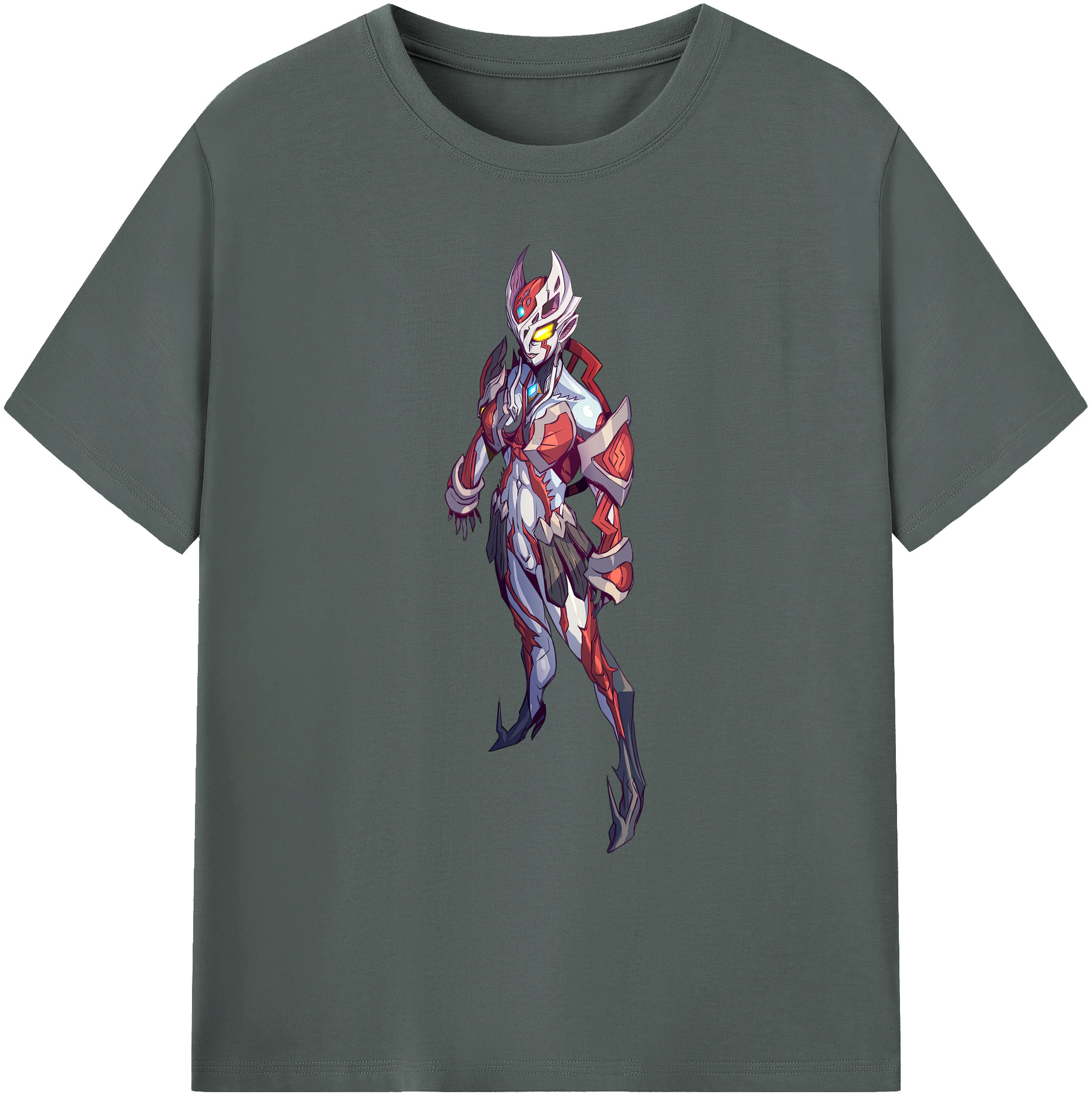 （画像用） ウルトラマン Ultraman 綿100％ メンズ半袖Tシャツ｜肌触りやわらか＆通気性